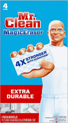 Mr. Clean Magic Eraser Extra Durable Scrubber & Cleaning Sponge, 4 Count (Pack of 1)